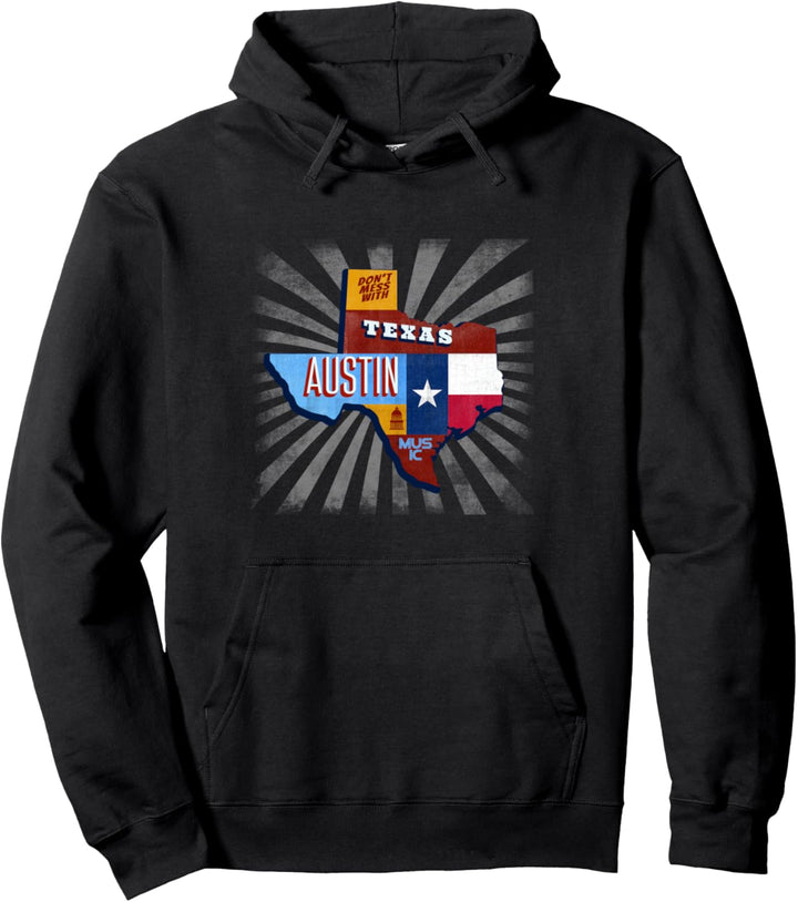 Verwirren Sie nicht mit Austin Texas Fan Geschenk Pullover Hoodie