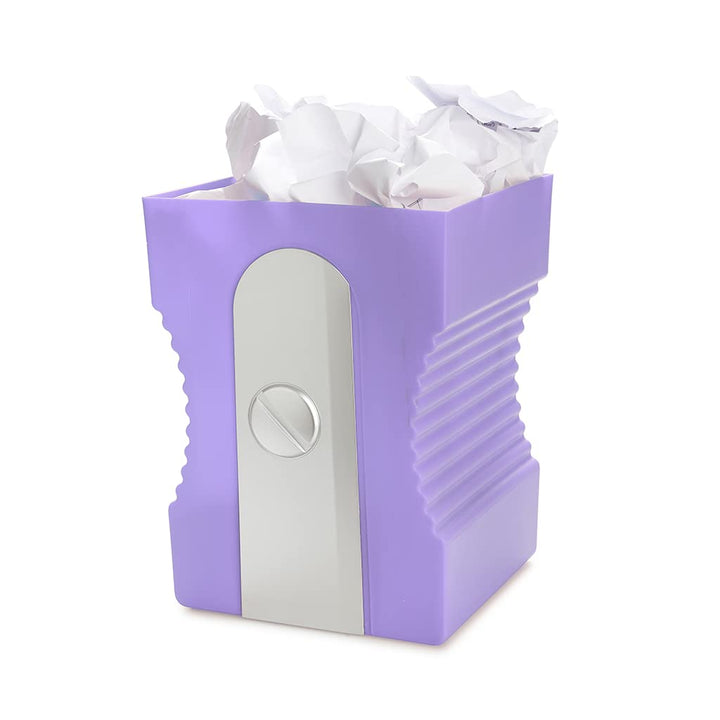 balvi Papierkorb Sharpener Farbe Mauve Originell und lustig In Form eines Bleistiftspitzers Kunststo