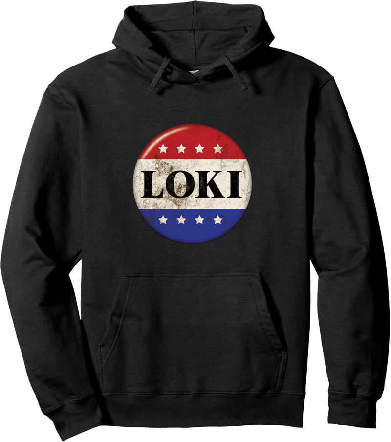Marvel Loki President Loki Button Pullover Hoodie