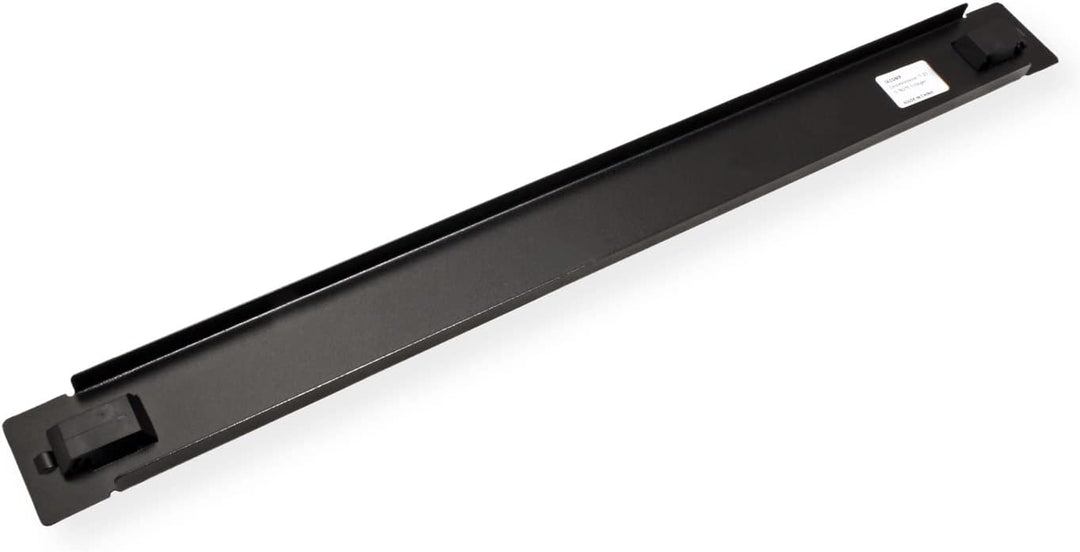 ROLINE 19"-Blindplatte Snap-in, 1 HE, RAL 9005 Tiefschwarz, 1 HE
