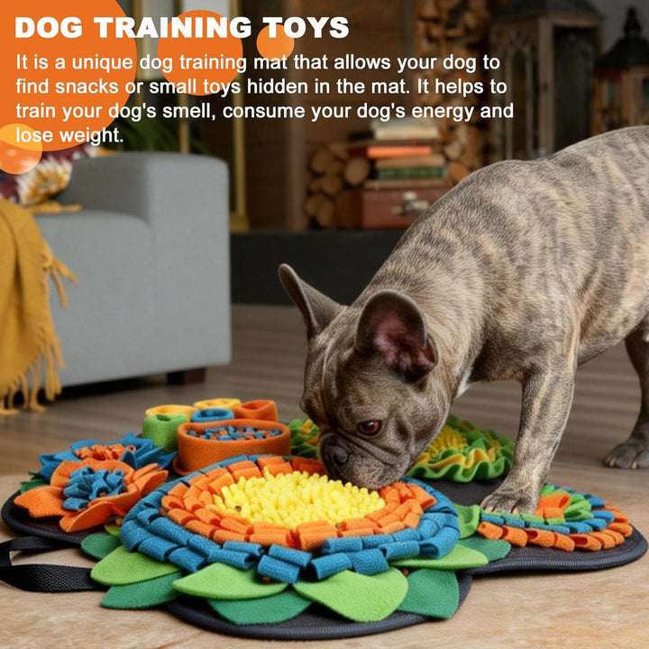 Hund Schnüffelteppich, Schnüffelteppich für Hunde Waschbar Schnüffelmatte Trainingsmatte Riechen Tra