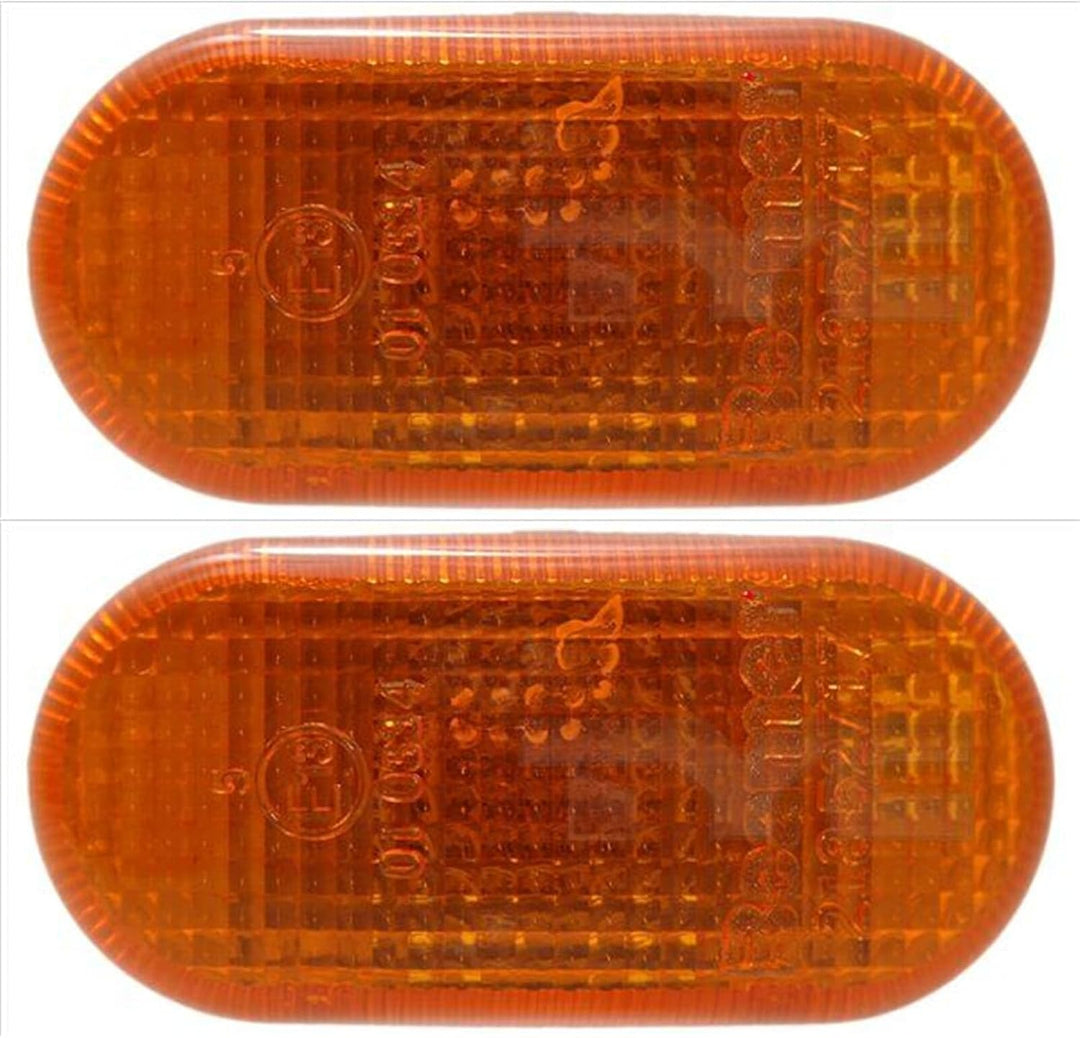 2X TYC Blinker Orange Seitenblinker links+rechts | 2x 18-5271-15-2 Kompatibel mit Agila A (H00)