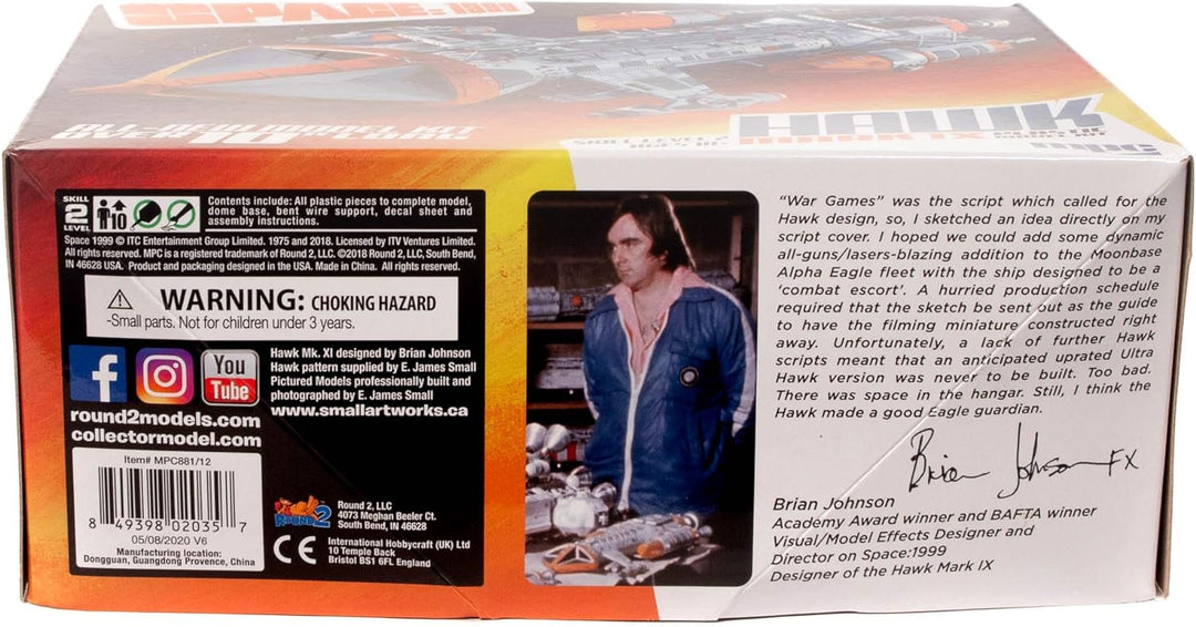 Round2 1/72 Space: 1999 Hawk MK IX, Mittel