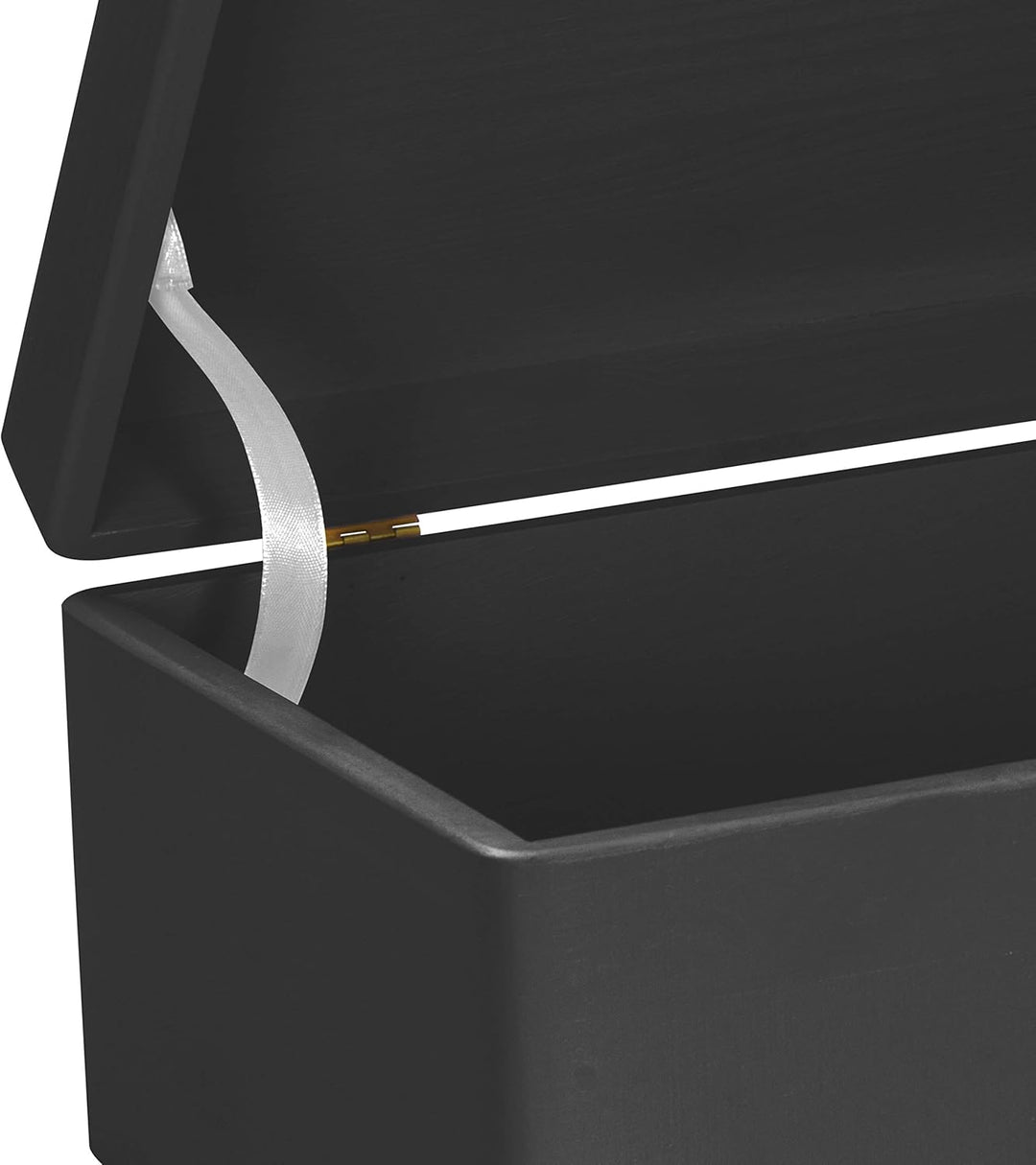 LAUBLUST Grosse Holzkiste personalisiert mit Piraten-Schatz Gravur - 30x20x14cm, Schwarz, FSC® | Ges