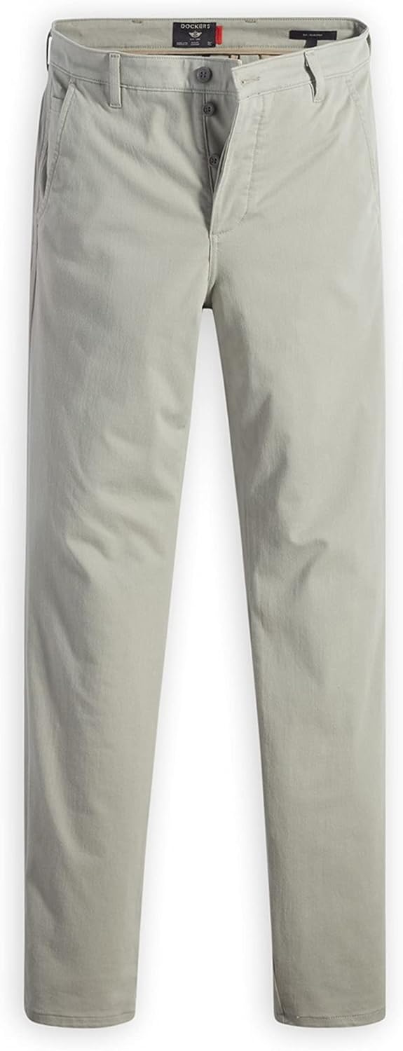 Dockers Herren Smart Supreme Flex Slim Hosen 31W / 32L Forest Fog, 31W / 32L Forest Fog