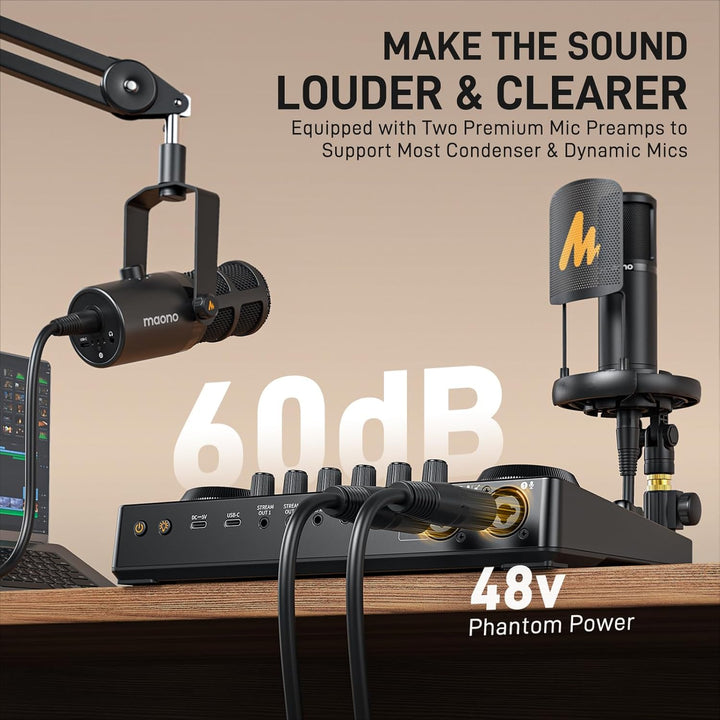 MAONO Podcast Audio Interface (E2 Gen2) MAONO E2 Gen2, MAONO E2 Gen2