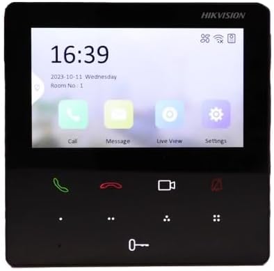 MATHFEL WLAN IP 2 Familienhaus Video Türsprechanlage, Unterputz-Türstation IP65, Full HD-Kamera 130°