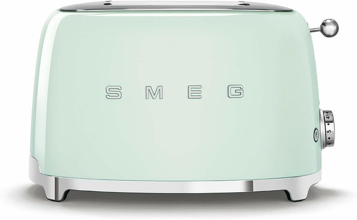 Smeg TSF01PGEU Toaster 2 Scheiben, pastellgrün, Pastellgrün