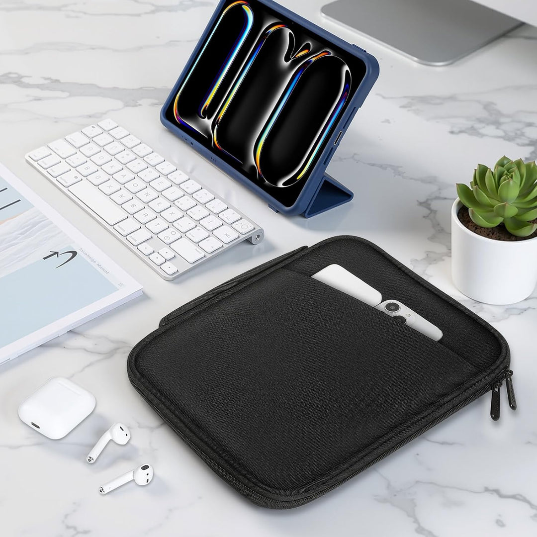 MoKo 13,3-14 Zoll gepolsterte Laptoptasche Schutztasche für neuen 13-Zoll Mac Air/Pro M4, 14" Mac Pr