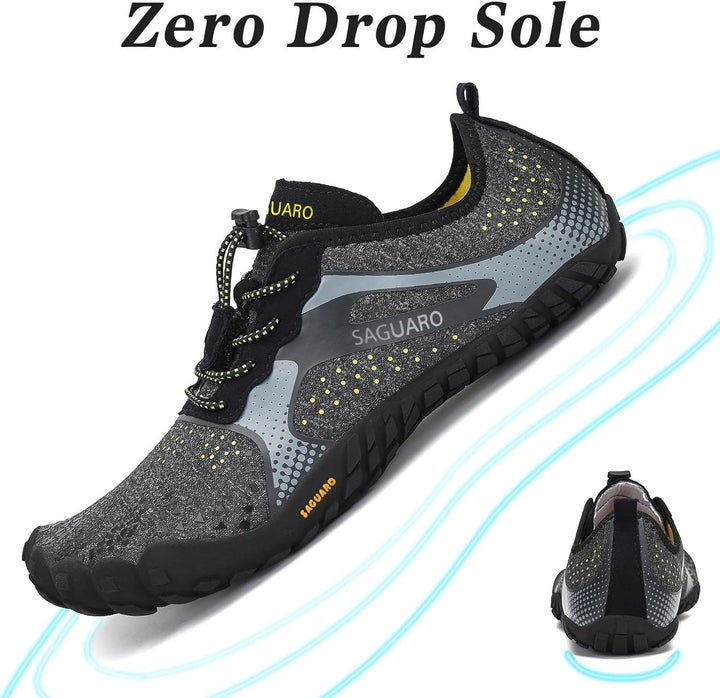 SAGUARO Unisex Barfussschuhe Traillaufschuhe Schnell Trocknend Wassersportschuhe, Gr. 36-47 38 EU Me