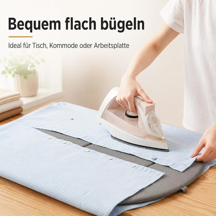 Faltbares Dampfbrett für Steamer und Dampfglätter, Hitzebeständiges Hänge-Bügelbrett für Kleidung, 3