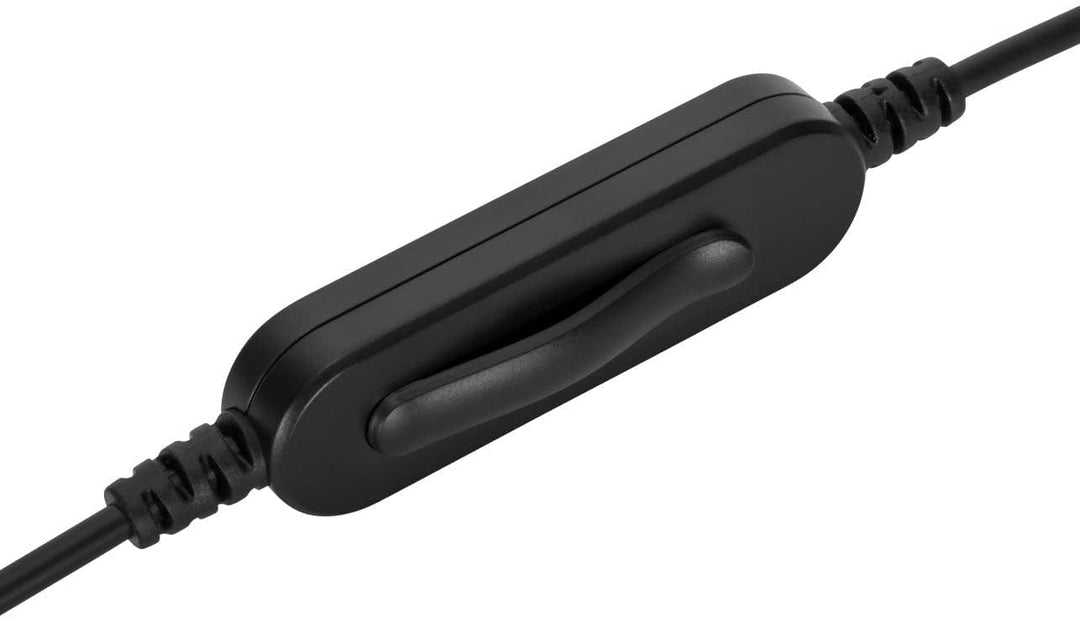 Targus Stereo-Headset, kabelgebunden, USB-Anschluss, 1,8 m Kabel, mit omnidirektionalem Bügelmikrofo