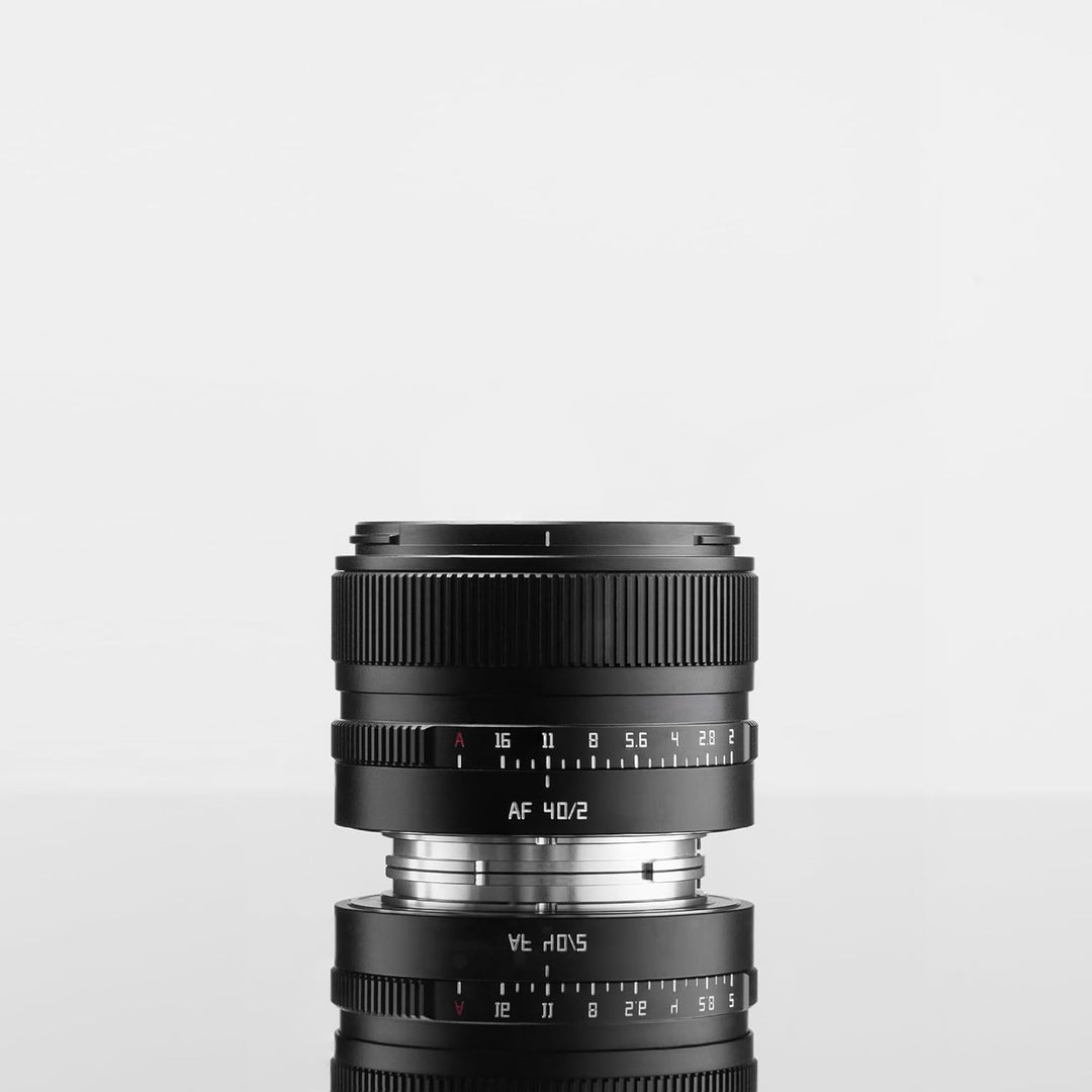 TTARTISAN AF 40mm F2 Kameraobjektiv Vollformat Autofokus Leichtes Walk-around-Objektiv (für Sony E),