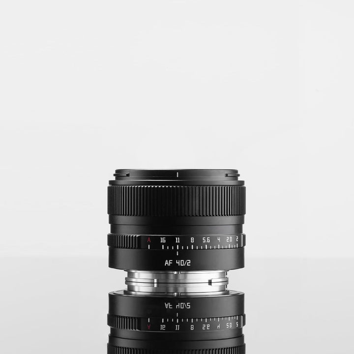 TTARTISAN AF 40mm F2 Kameraobjektiv Vollformat Autofokus Leichtes Walk-around-Objektiv (für Sony E),