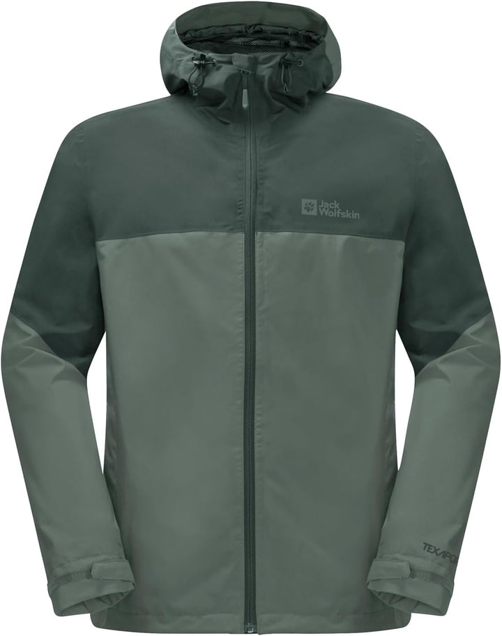 Jack Wolfskin Herren Weiltal 2l Jkt M Wetterschutzjacke XL hedge green, XL hedge green