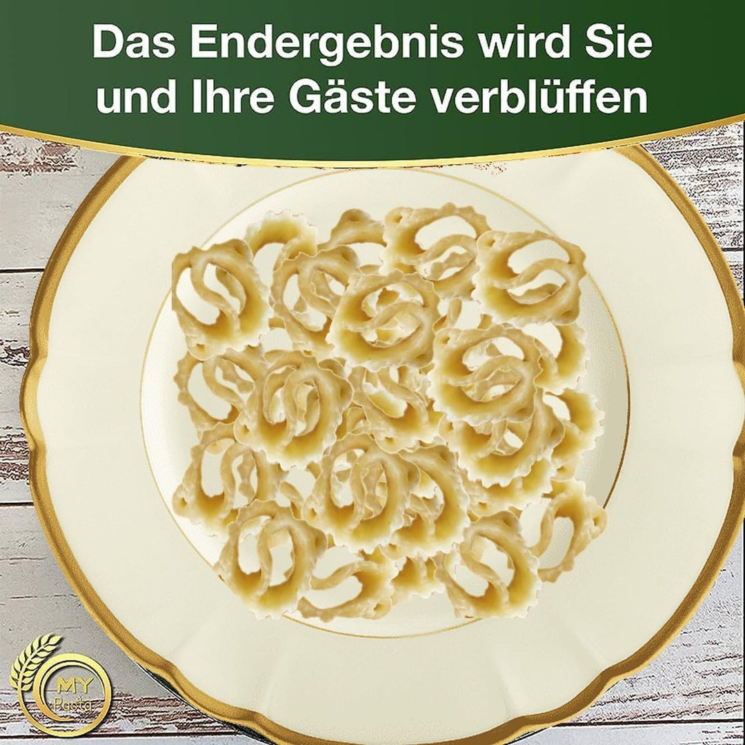 MY PASTA Mandala Zubehör für Nudelmaschinen Nudelscheibe kompatibel mit Philips Nudelmaschine Avance