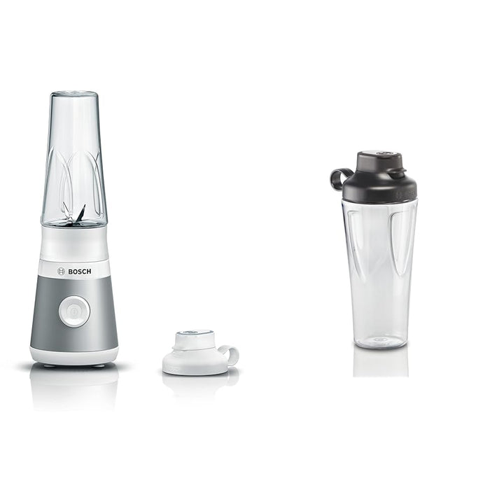 Bosch Standmixer VitaPower Serie 2 MMB2111T, Mini Highspeed Mixer, bis zu 40.000 rpm, 450 W, silber