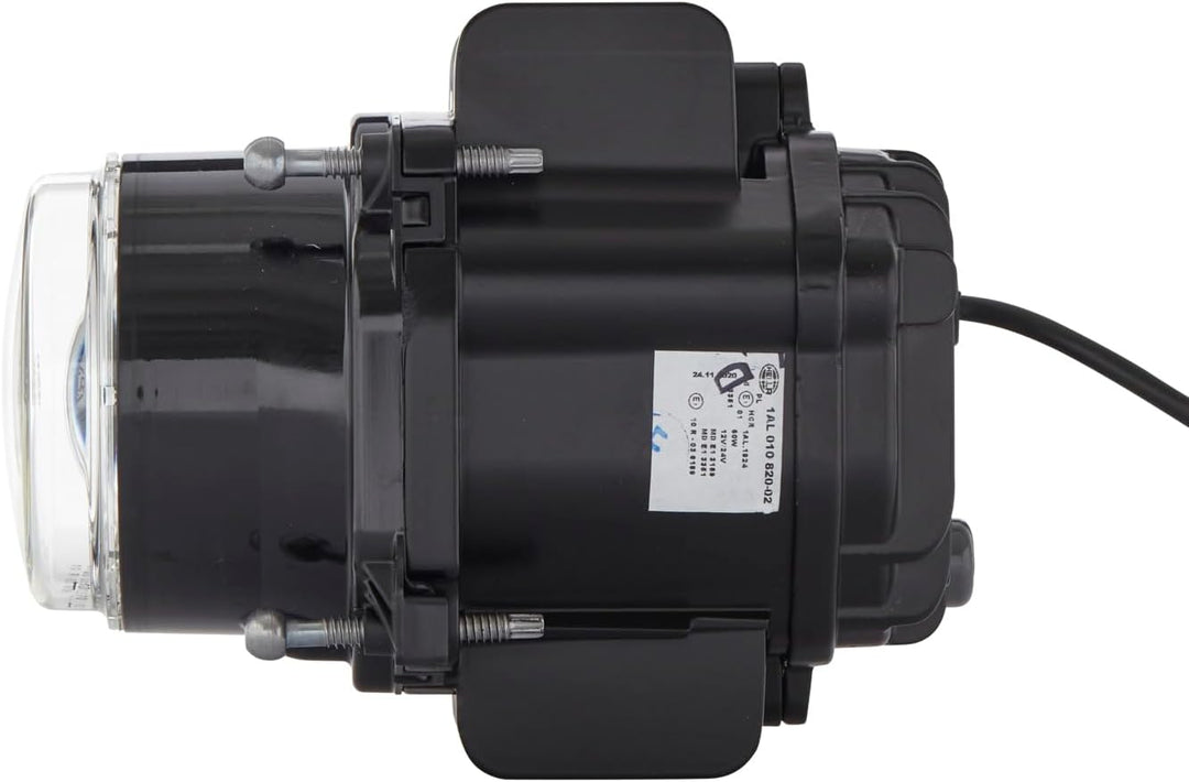 HELLA - LED/DE-Hauptscheinwerfer - 90mm Performance Bi-LED L70 - 24/12V - rund - Einbau - Lichtschei