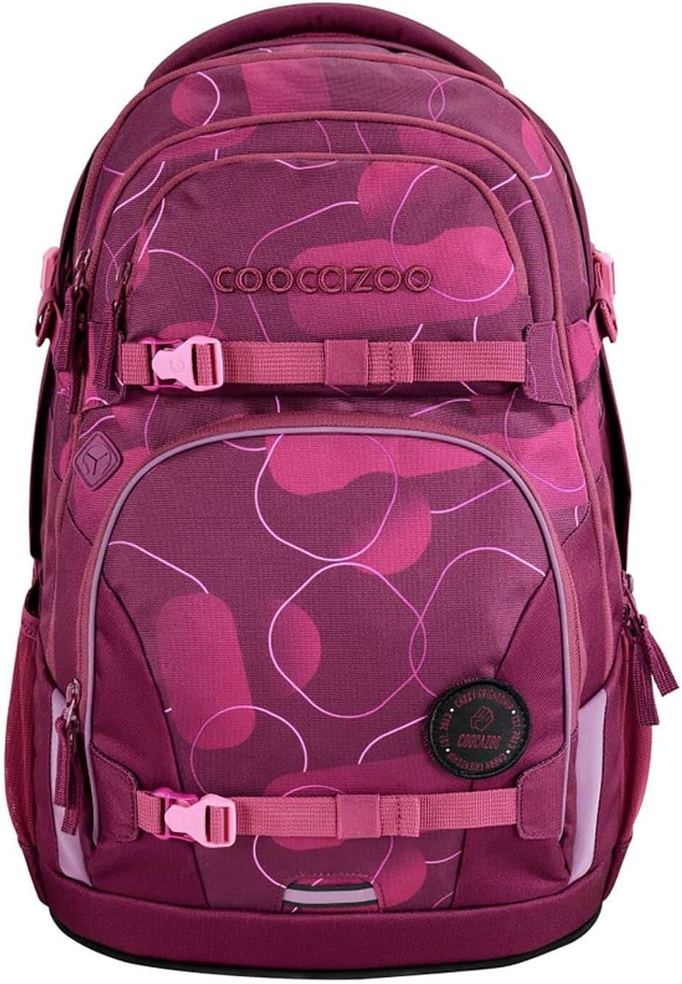 coocazoo Schulrucksack Porter, ergonomischer & anpassbarer Tornister, höhen- & grössenverstellbar, m