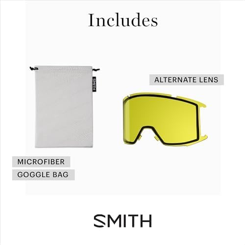 Smith Squad Ersatzgläser für Brille, Unisex, für Erwachsene, Unisex, M00668, schwarz (schwarz), Einh