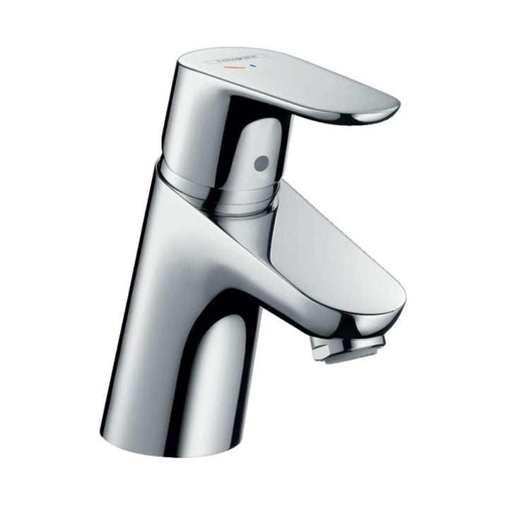 hansgrohe Wasserhahn Focus CoolStart (Armatur mit Auslauf Höhe 70mm und Zugstangen-Ablaufgarnitur) C