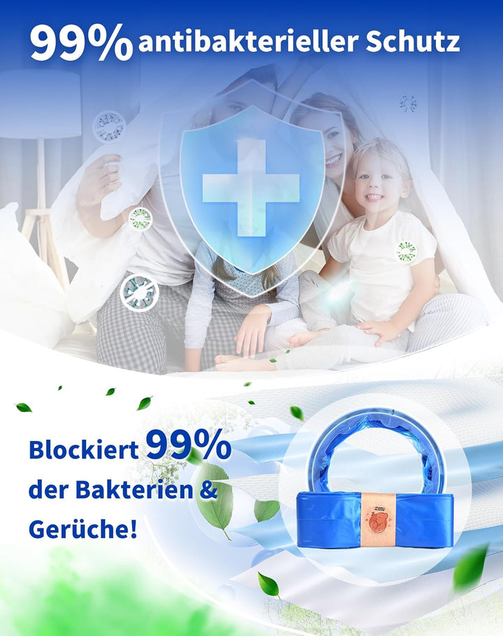 12 Windeleimer-Nachfüllkassetten Nachfüllfolie Nachfüllkassette Katzenklo Geruchsdicht Nachfüllbeute