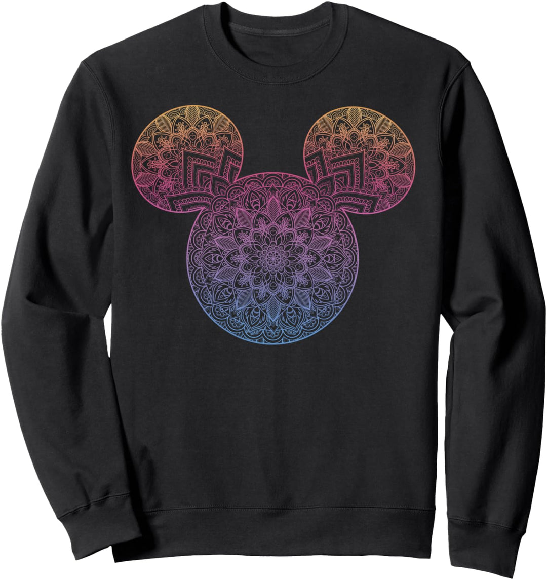 Disney Mickey And Friends Mandala Mickey Ears Sweatshirt