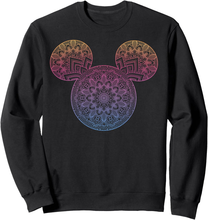 Disney Mickey And Friends Mandala Mickey Ears Sweatshirt