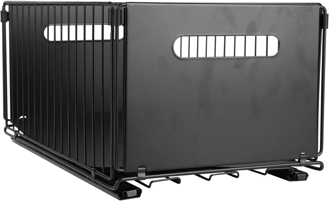Aufbewahrung unter der Spüle aus Metall mit ausziehbarer Schublade, Regal unter der Spüle, Organizer