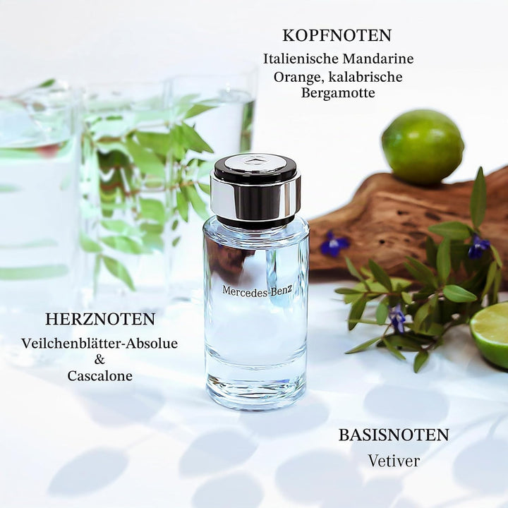 Mercedes-Benz For Men Eau de Toilette Natural Spray 120 ml Holz 120 ml (1er Pack), Holz 120 ml (1er