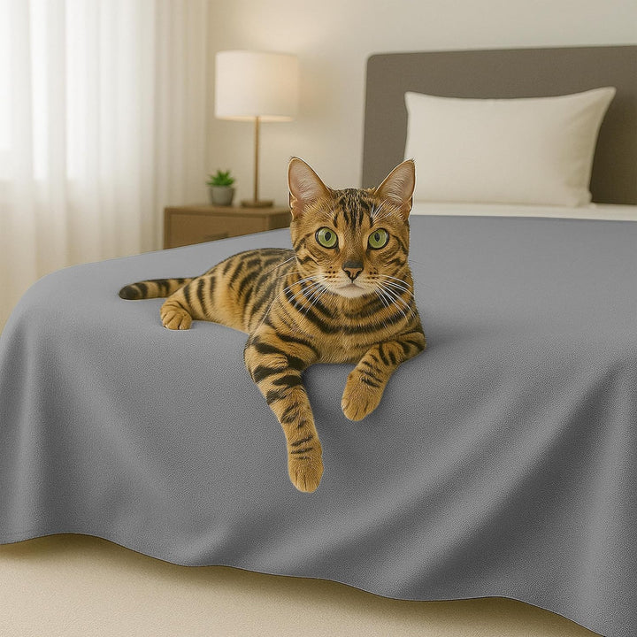 Byour3 - Bettüberwurf Bio-Baumwolle Gemischte Doppelbett Einzelbett Queen Size Bettdecke Sommer Früh
