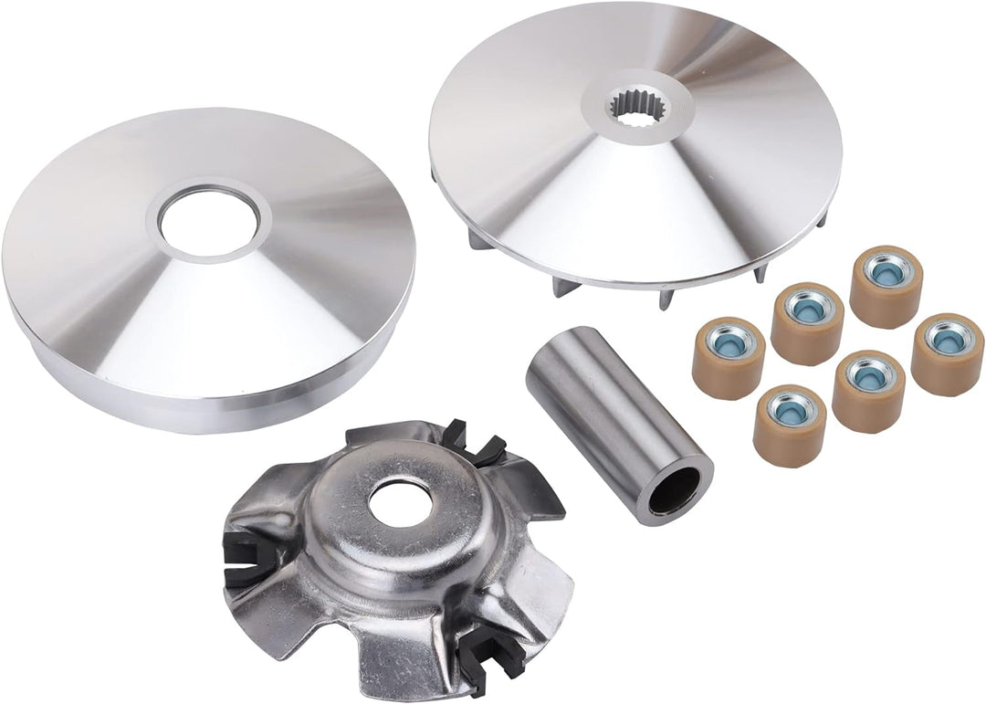 WOOSTAR Komplette Variatorrollen Baugruppe Ersatz für 4 Takt GY6 125ccm 150ccm Roller Go Kart 152QMI