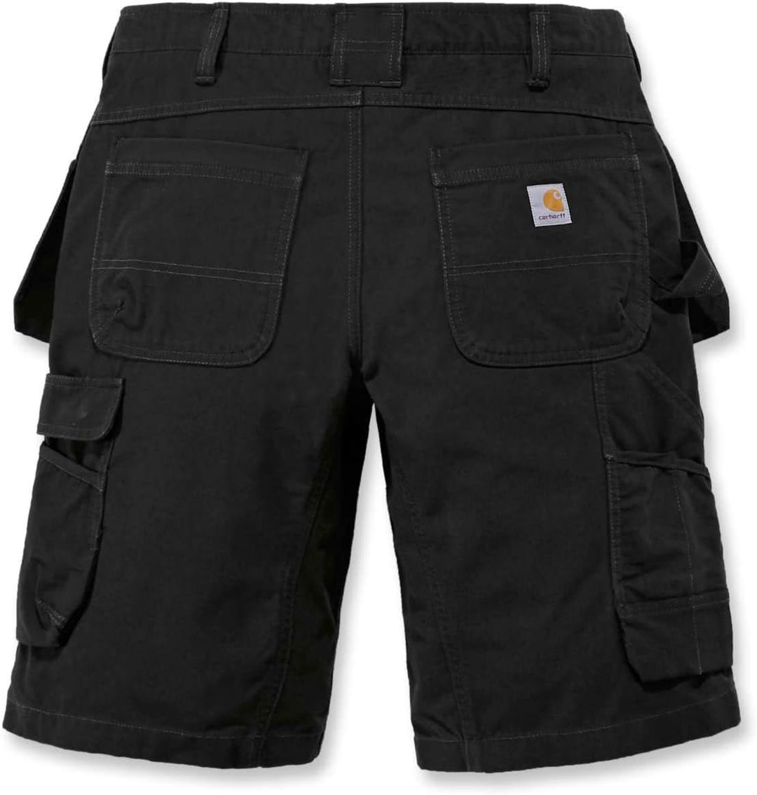 Carhartt Herren Rugged Flex Relaxed Fit Ripstop Cargo-Arbeitsshorts mit Mehreren Taschen Work Utilit
