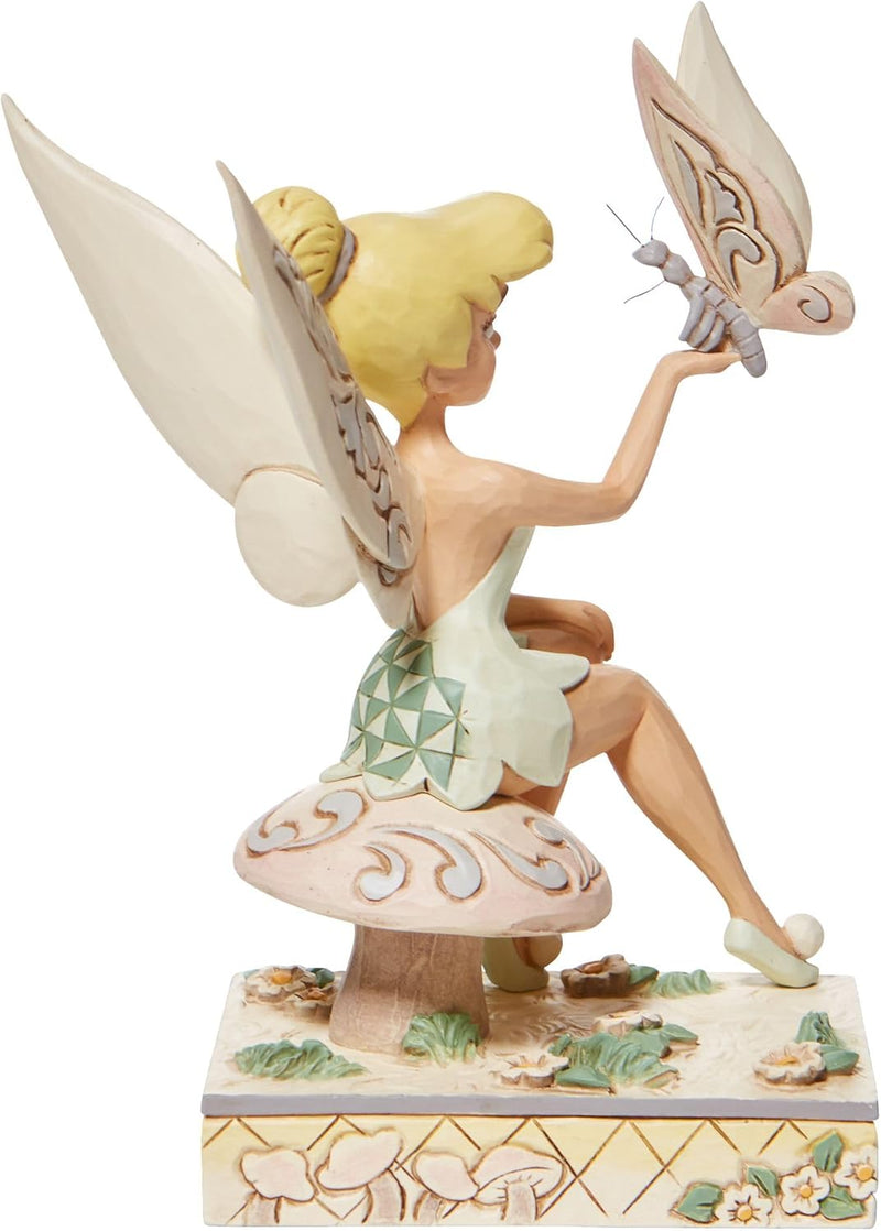 Enesco Traditions White Woodland Tinkerbell Passionate Pixie 6008994 Mehrfarbig 5.9 in H x 3.9 in W