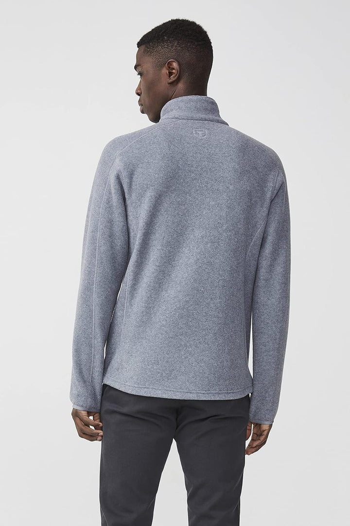 Tenson Heren Fleecejacke Miracle Fleece M Ns XXL Grau, XXL Grau