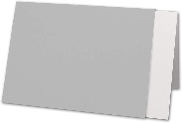75x Karten-Set DIN B6-12 x 17 cm - 120 x 170 mm - Falt-Karten mit Brief-Umschlägen & Einlege-Blätter