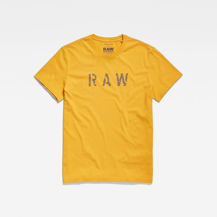 G-STAR RAW Herren Raw T-Shirts XS Gelb (Dull Yellow D22776-c506-1213), XS Gelb (Dull Yellow D22776-c