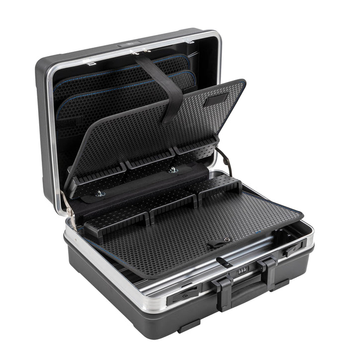 B&W Werkzeugkoffer FLEX mit MODUL-Werkzeugstecksystem (Koffer aus ABS, Volumen 34,3l, 47 x 36,5 x 20