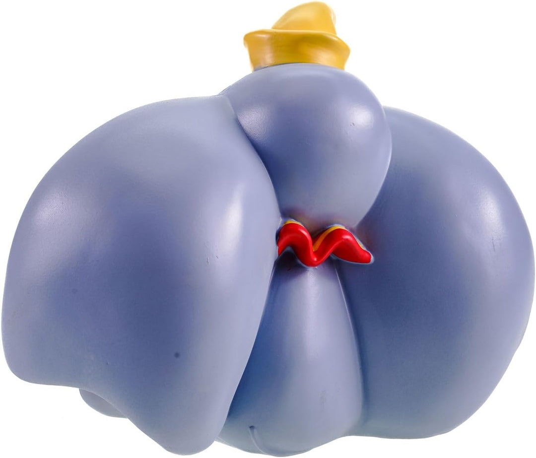 Gartenfigur Dumbo - Disney's bezaubernder Elefant für dein Zuhause aus Polyresin - Mehrfarbige Deko-