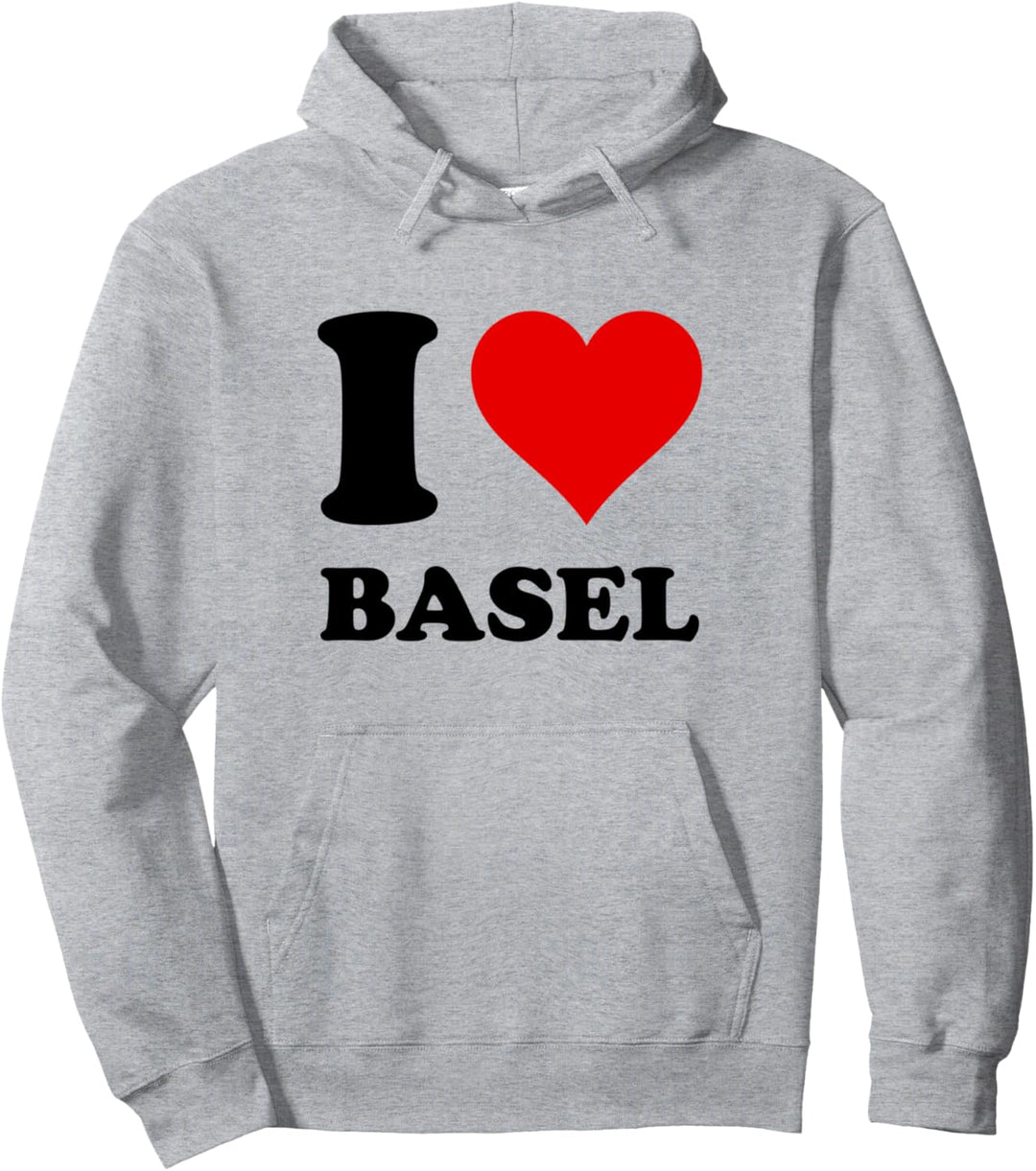 Ich Liebe Basel Pullover Hoodie