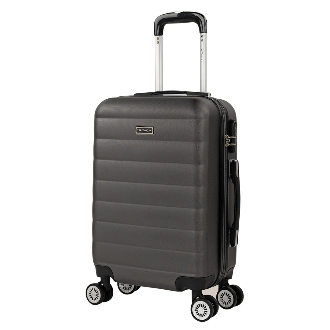 ITACA - Trolley Handgepäck Cabin Trolley Koffer Reisekoffer Hartschalenkoffer mit Zahlenschloss - Ka