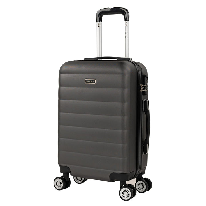 ITACA - Trolley Handgepäck Cabin Trolley Koffer Reisekoffer Hartschalenkoffer mit Zahlenschloss - Ka