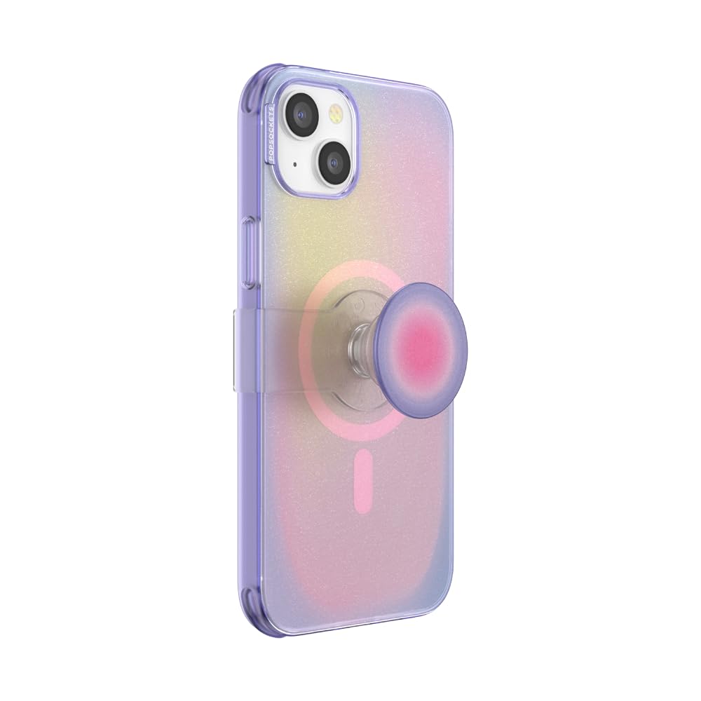 PopSockets: PopCase PlantCore für MagSafe - Hülle für iPhone 14 Plus mit Abnehmbarem PopGrip Slide S