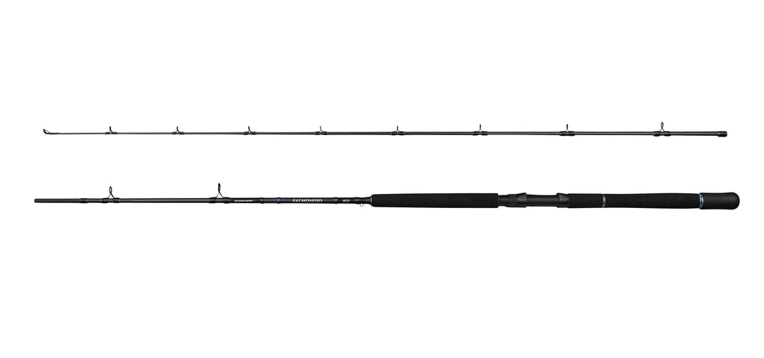 Savage Gear Salmonoid SG2 Schleppangel | Salzwasser-Schleppangel für Lachs und Forelle | 24+30T Carb