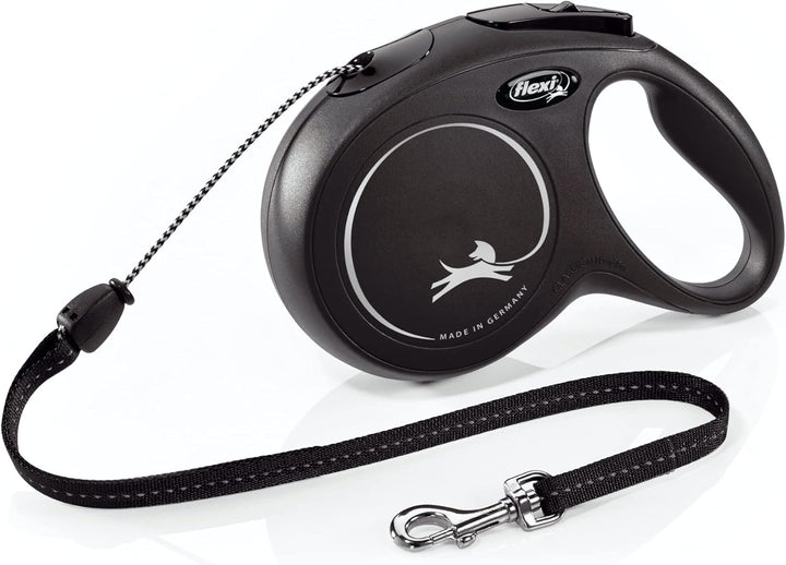 flexi® Classic Roll-Hundeleine (Seil), ergonomisch, langlebig und verhedderungsfrei, für Hunde bis z