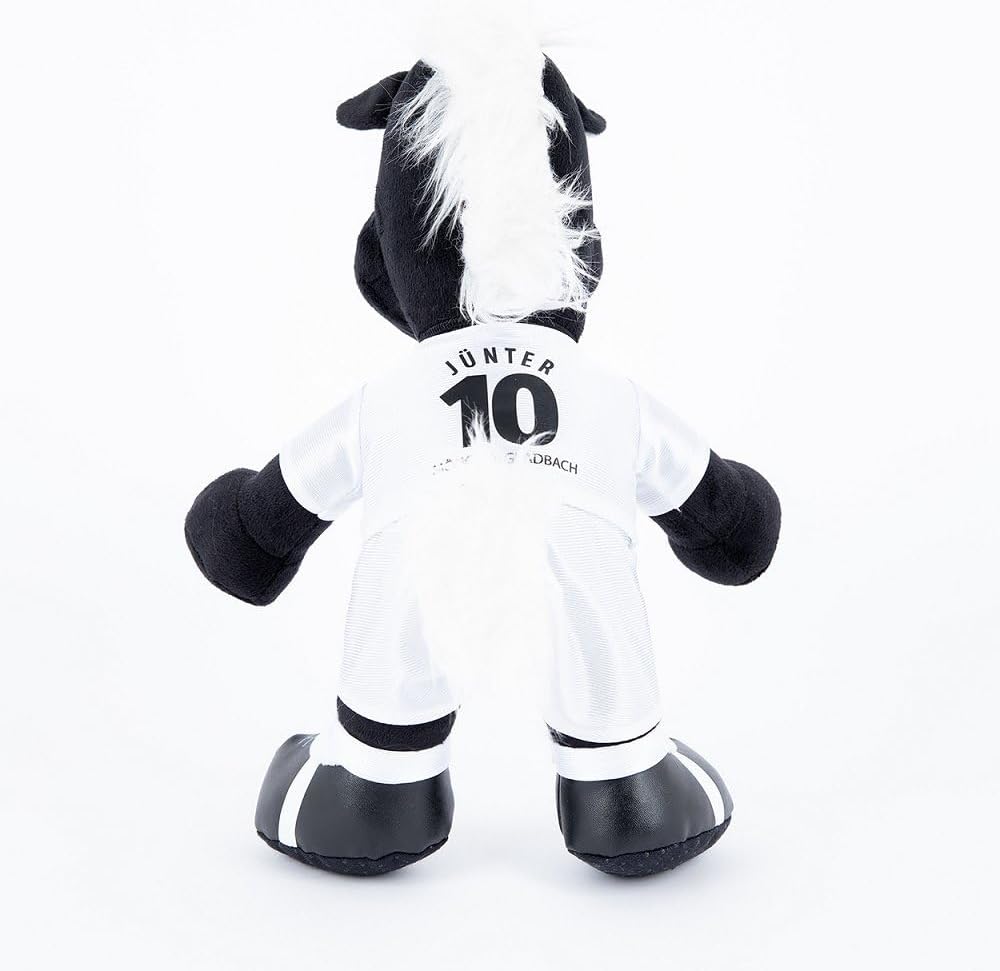 Borussia Mönchengladbach Plüsch Jünter 30cm | Offizieller Fanartikel Fohlenshop | Vereinsmaskottchen
