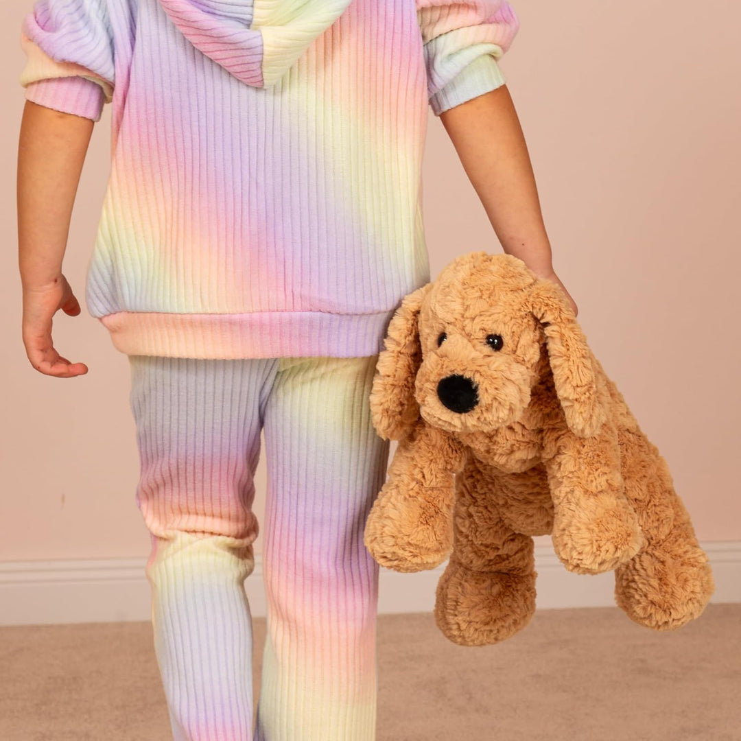 Teddy Hermann 92893 Schlenker-Hund 40 cm, Kuscheltier | Naturgetreu gestaltet, liebevoll ausgearbeit