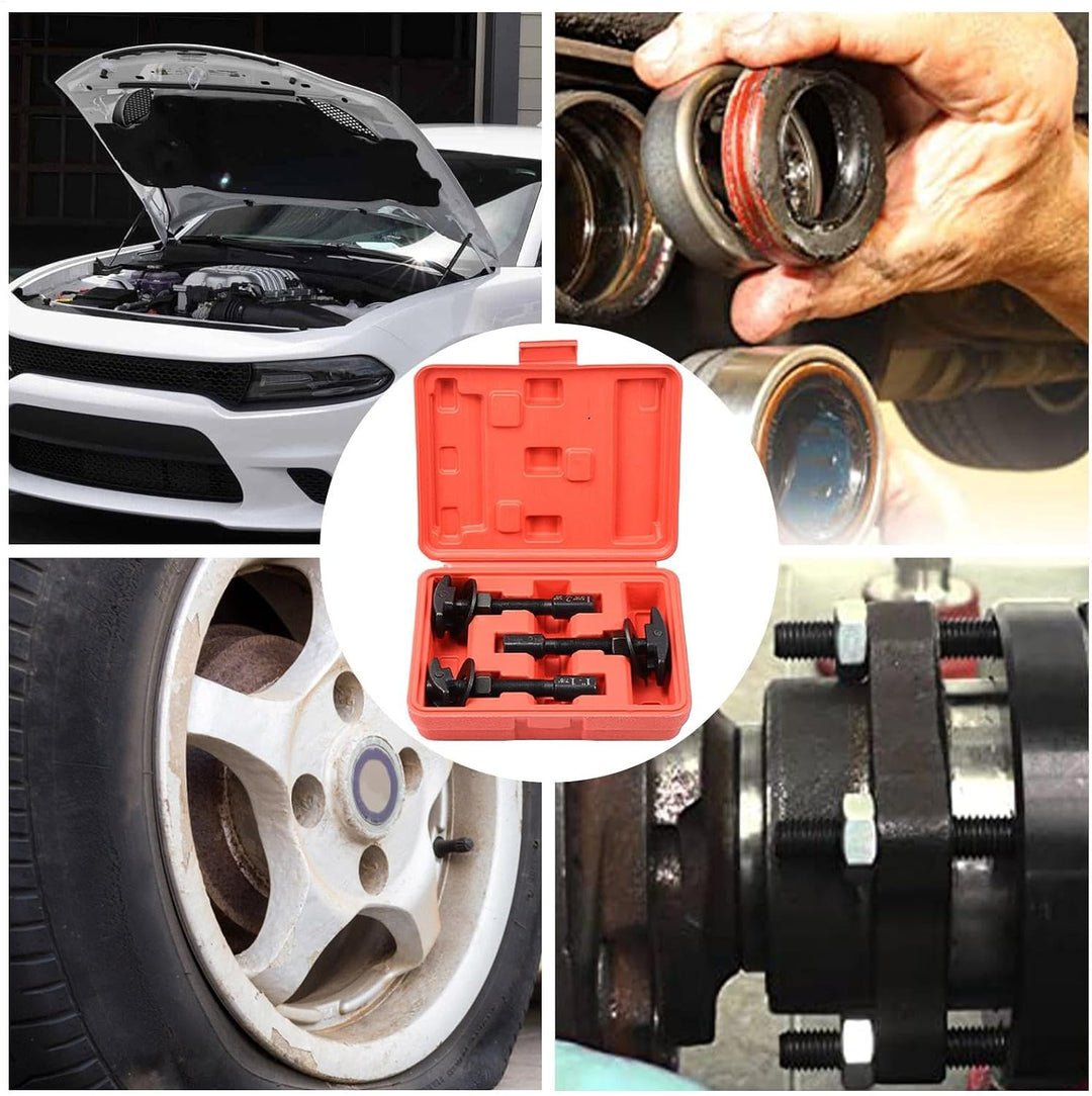 Rear Axle Bearing Puller Tool, Hub Bearing Extractor, Slide Hammer Puller Kit, Bearing Puller Kit, A