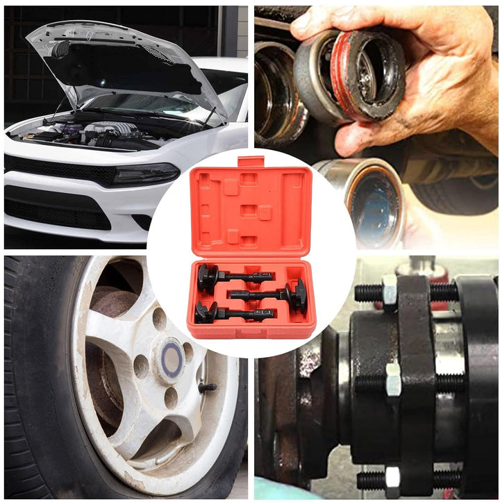 Rear Axle Bearing Puller Tool, Hub Bearing Extractor, Slide Hammer Puller Kit, Bearing Puller Kit, A