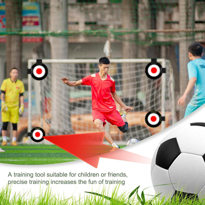 Fussball Trainingszubehör, Fussballtore für Garten Kinder, Verstellbares Fussballtor, Trainers Footb